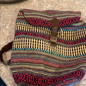World Market boho book bag